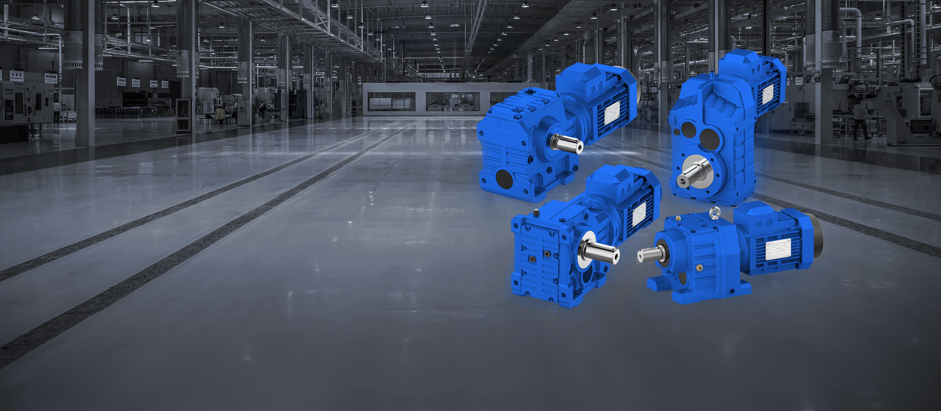 R/K/F/S 중국의 Helical Gear Motor MABD